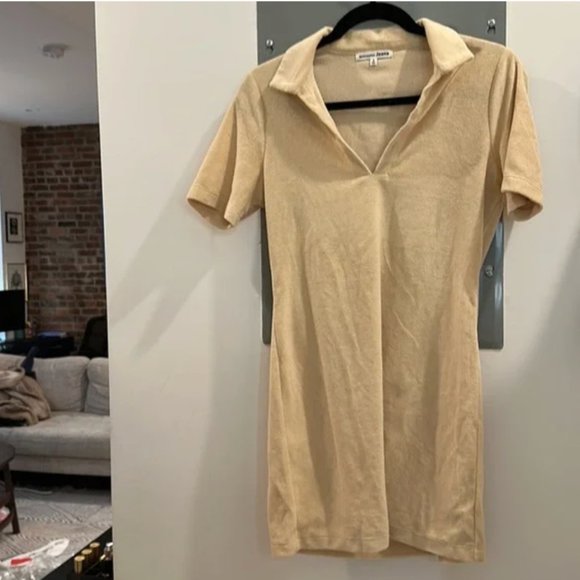 Reformation "Steffi" Cream Dress in Sand - Size Small - Picture 6 of 7